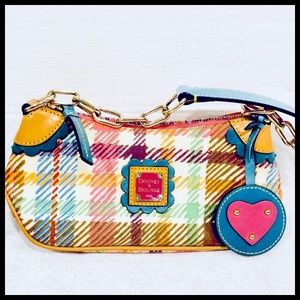 Dooney & Bourke Spring Plaid Mini Shoulder Bag🦋